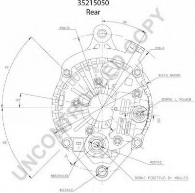 PRESTOLITE ELECTRIC 35215050 -  Генератор